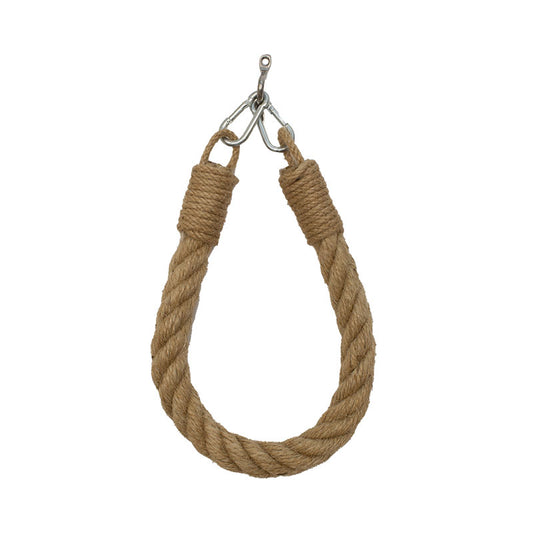 Κρεμάστρα - Χαρτοθήκη Τοίχου PWF-0226 Μεταλλική με Σχοινί 12x3x38