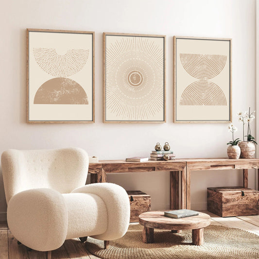 Πίνακας σε Καμβά Terpen Τρίπτυχος με Ψηφιακή Εκτύπωση 50x2x70