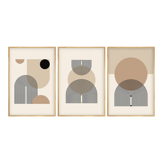 Πίνακας σε Καμβά Jefton Τρίπτυχος με Ψηφιακή Εκτύπωση 50x2x70