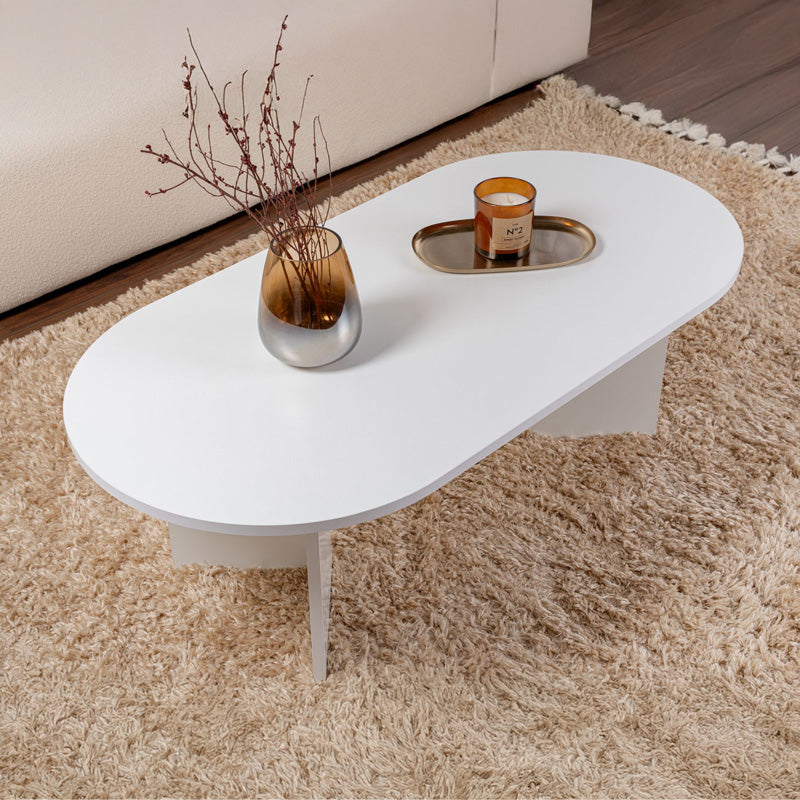 Τραπέζι Σαλονιού Tabletod σε Λευκή Απόχρωση 119x60x40