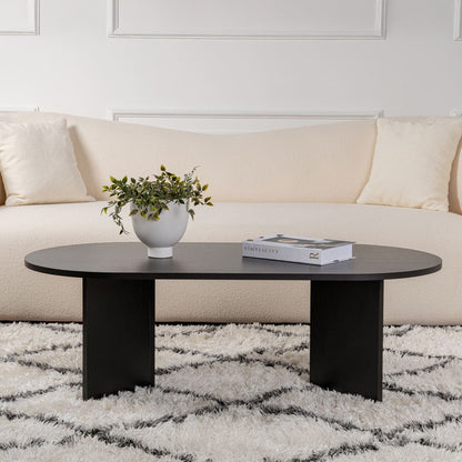 Τραπέζι Σαλονιού Tabletod σε Μαύρη Απόχρωση 119x60x40