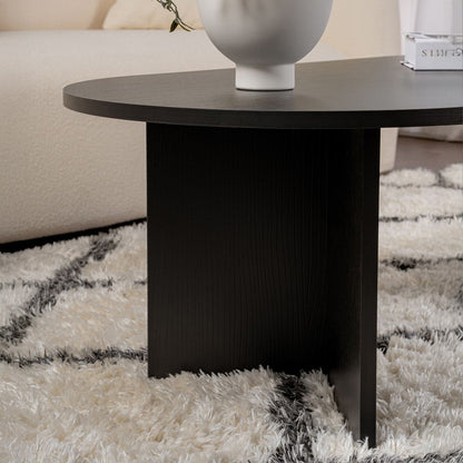 Τραπέζι Σαλονιού Tabletod σε Μαύρη Απόχρωση 119x60x40