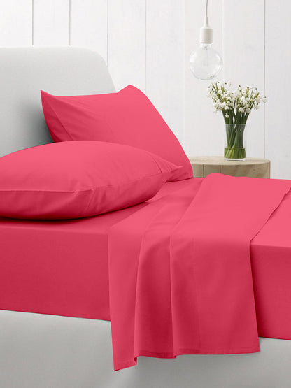 Μαξιλαροθήκες Cotton Feelings 112 Fuchsia 50x70εκ
