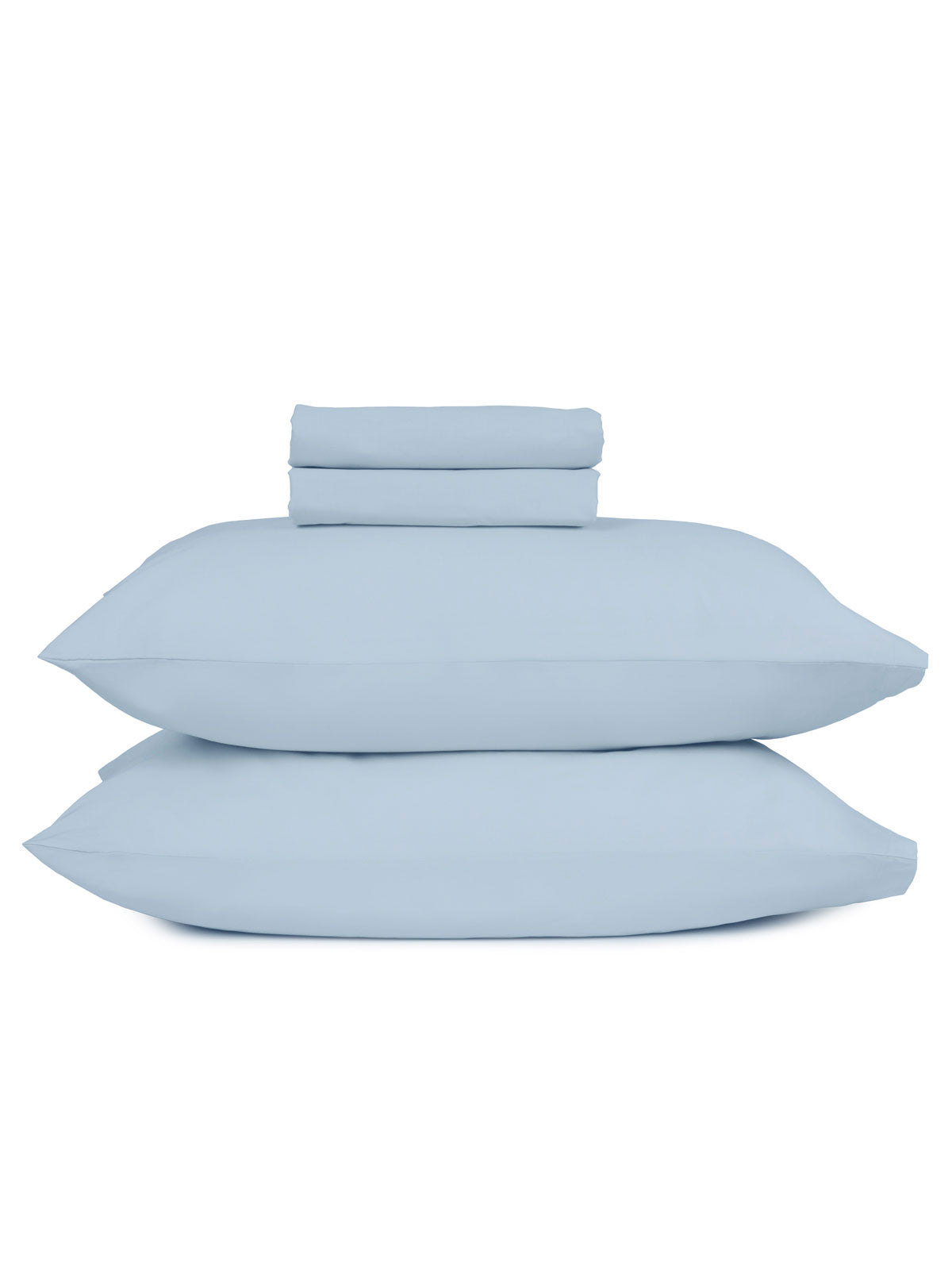 Μαξιλαροθήκες Cotton Feelings 103 Light Blue 50x70εκ