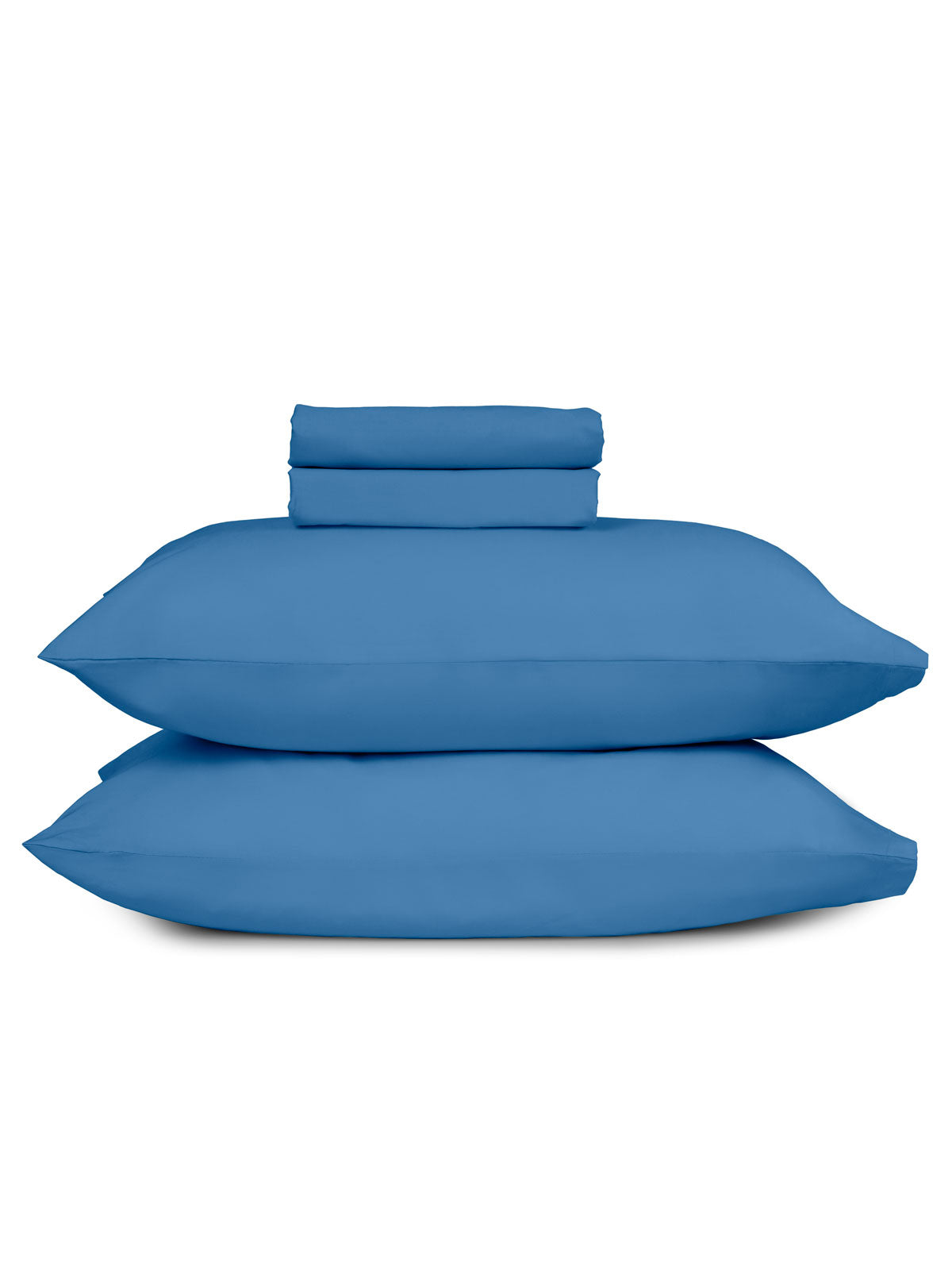 Μαξιλαροθήκες Cotton Feelings 104 Blue 50x70εκ