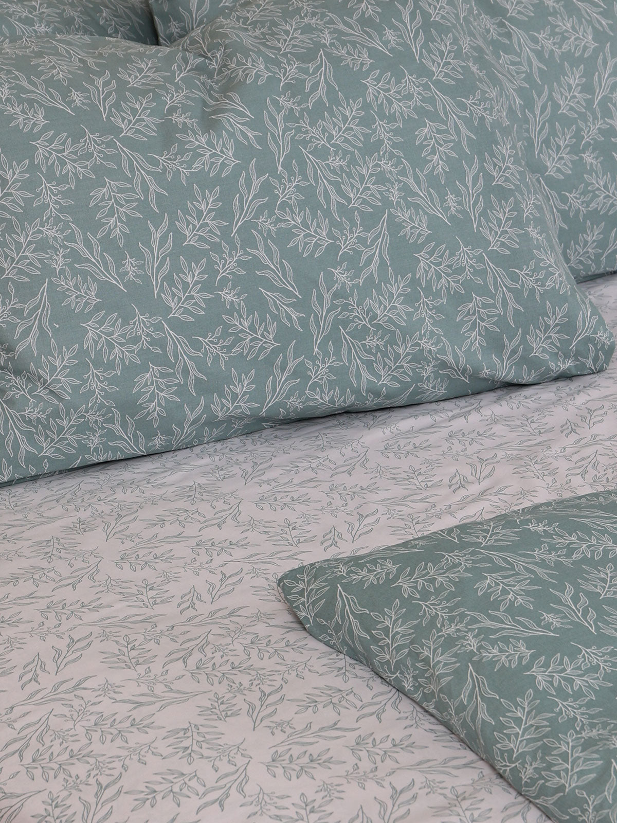 Μαξιλαροθήκες Cotton Feelings 2052 Aqua 50×70εκ