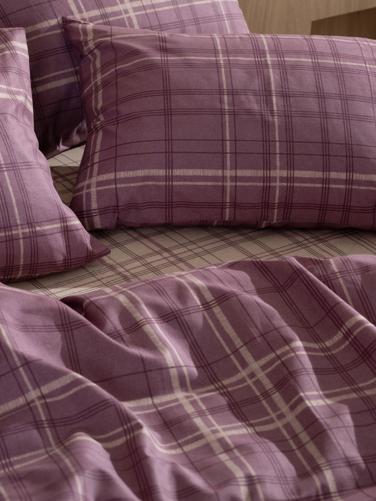 Μαξιλαροθήκες Cotton Feelings 2066 Mauve 50x70εκ