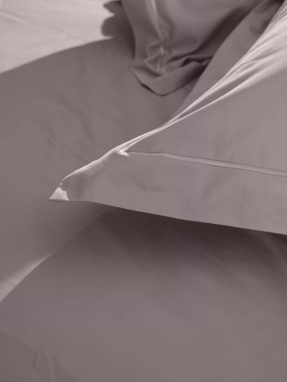 Μαξιλαροθήκες Βαμβακοσατέν Omnia Oxford Powder 50x70εκ