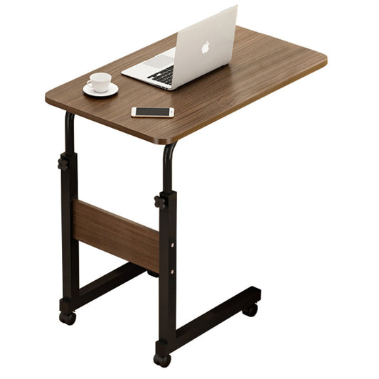 Βοηθητικό Τραπέζι Talf Τροχήλατο Μαύρο-Καρυδί 60x40x85