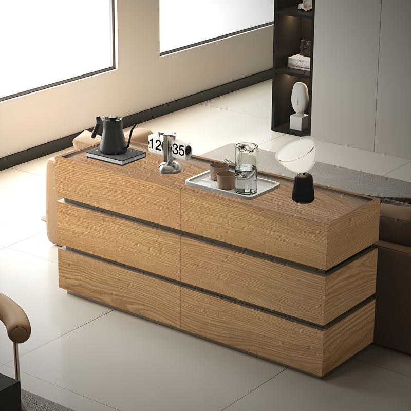 Συρταριέρα Sonlen MDF σε Oak Απόχρωση 120x40x72