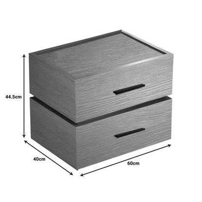 Κομοδίνο Sonlen MDF σε Oak Απόχρωση 60x40x44.5