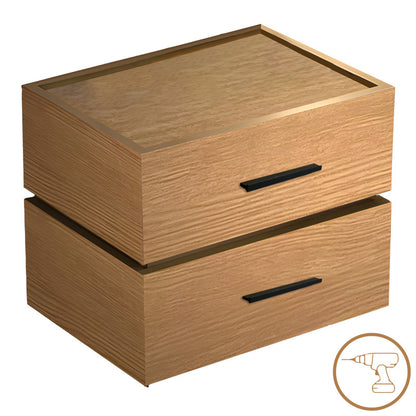 Κομοδίνο Sonlen MDF σε Oak Απόχρωση 60x40x44.5