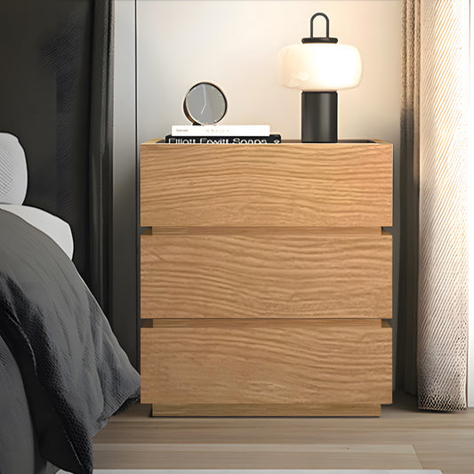 Κομοδίνο Sonlen MDF σε Oak Απόχρωση 60x40x66