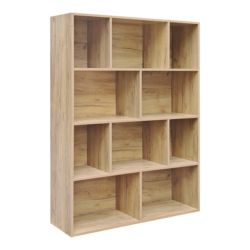 Βιβλιοθήκη Evergin MDF σε Oak Απόχρωση 100x30x135