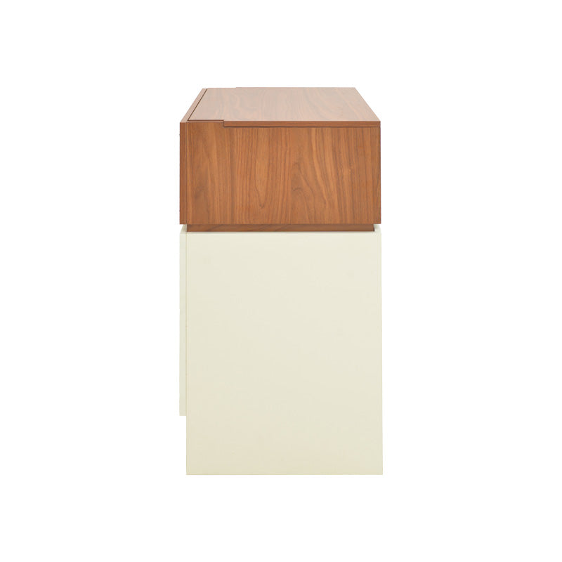 Τουαλέτα Κρεβατοκάμαρας Sonlen σε Καρυδί-Κρεμ Απόχρωση 60x45x130