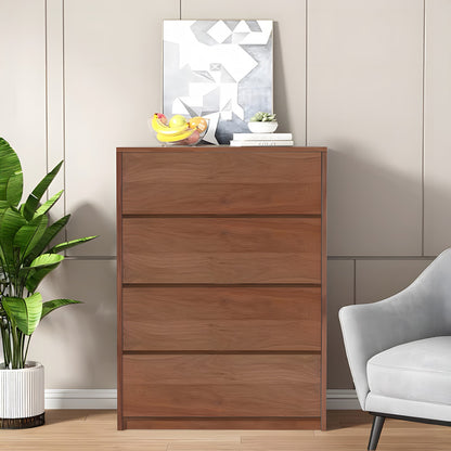 Συρταριέρα Kuanger MDF σε Καρυδί Απόχρωση 80x40x80