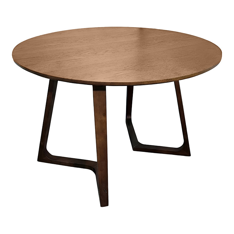 Τραπέζι Sedria MDF Καρυδί Φ120x75