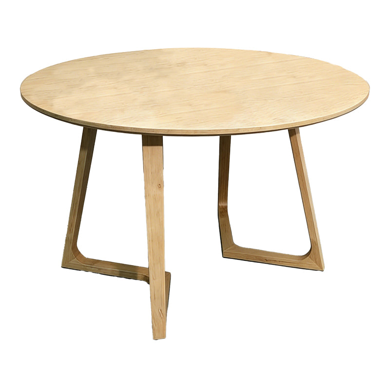 Τραπέζι Sedria MDF σε Φυσική Απόχρωση Φ120x75