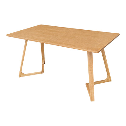 Pendra MDF Table Top with Solid Wood Legs in Sonoma Finish 150x80x75