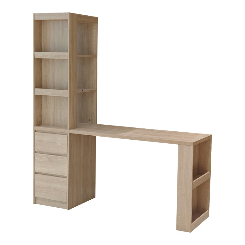 Γραφείο με Βιβλιοθήκη Cliner Sonoma 140x50x180