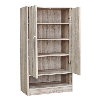 Παπουτσοθήκη Ντουλάπι Lemba Sonoma 80x33x120