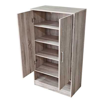 Παπουτσοθήκη Ντουλάπι Lemba Sonoma 80x33x120