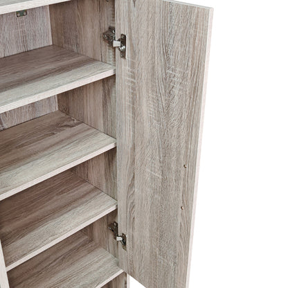 Παπουτσοθήκη Ντουλάπι Lemba Sonoma 80x33x120