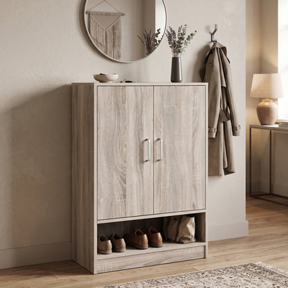 Παπουτσοθήκη Ντουλάπι Lemba Sonoma 80x33x120