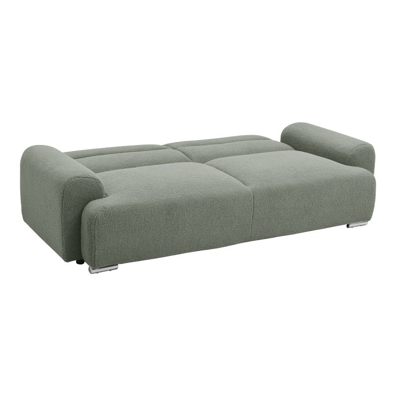 Three-Seater Sofa-Bed Harmonious Boucle Olive 223.5x92x81
