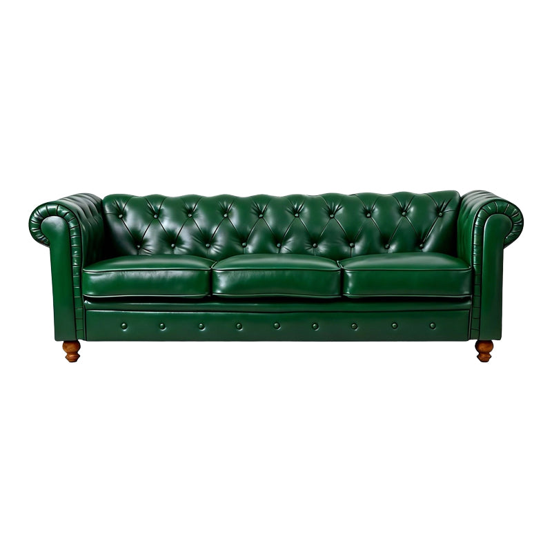 Καναπές Τριθέσιος Τ. Chesterfield PU Κυπαρισσί 203x84x67