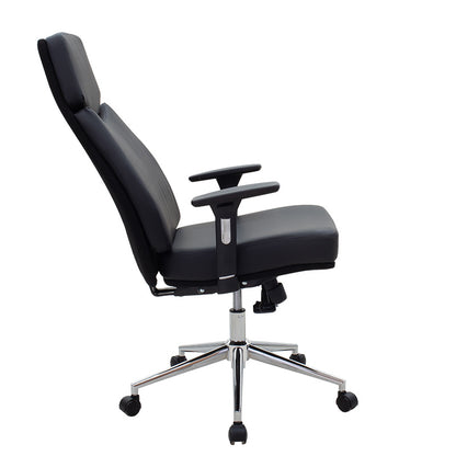 Καρέκλα Γραφείου Διευθυντή Sandy Premium Με PU Χρώμα Μαύρο