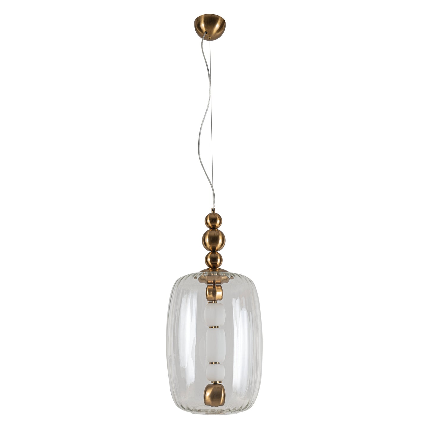 PDC 1282 ΓΥΑΛΑ ΔΙΑΦΑΝΗ ΜΕ LED ΜΠΑΛΙΤΣΕΣ Φ30x67