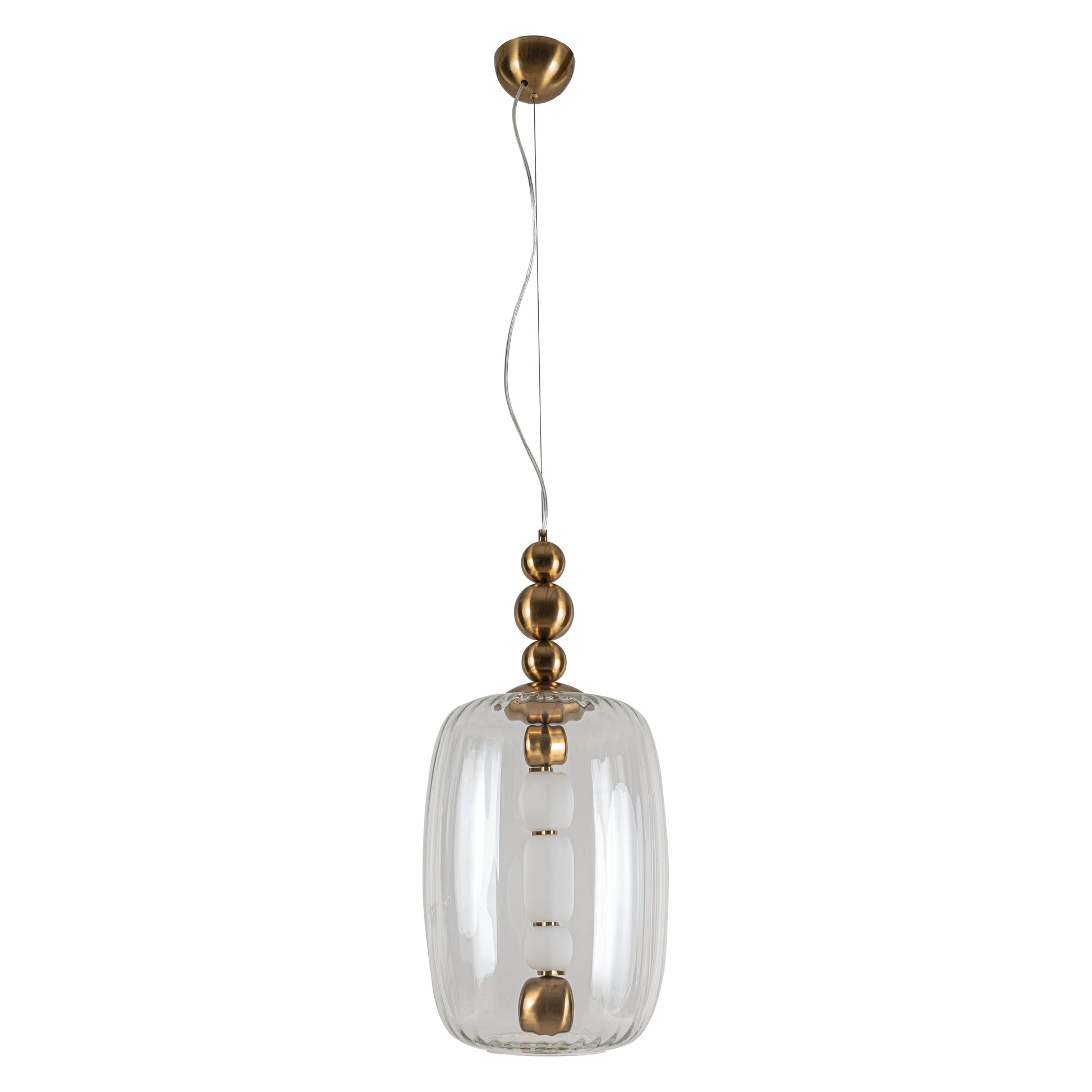 PDC 1282 ΓΥΑΛΑ ΔΙΑΦΑΝΗ ΜΕ LED ΜΠΑΛΙΤΣΕΣ Φ30x67