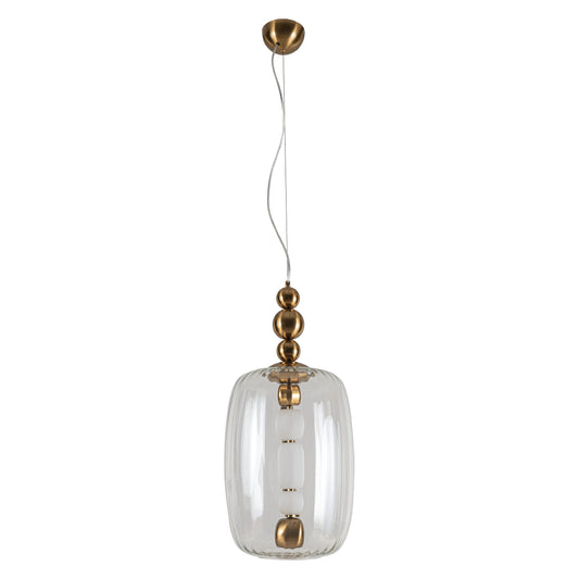 PDC 1282 ΓΥΑΛΑ ΔΙΑΦΑΝΗ ΜΕ LED ΜΠΑΛΙΤΣΕΣ Φ30x67