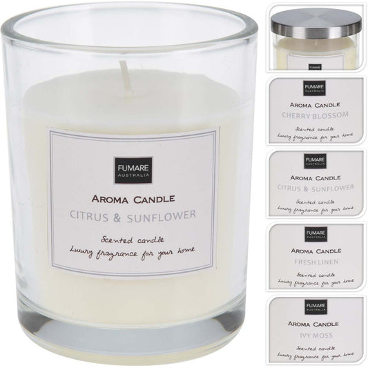 Κερί Αρωματικό σε Γυαλί 8x8x10 4 Σχδ