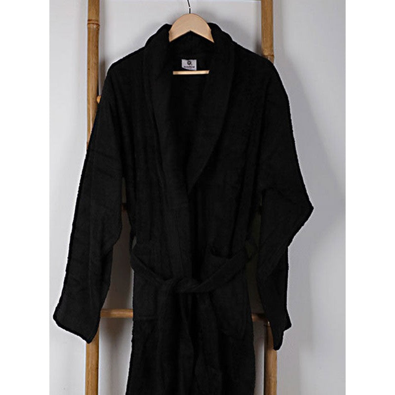 Μπουρνούζι Sato Black Large