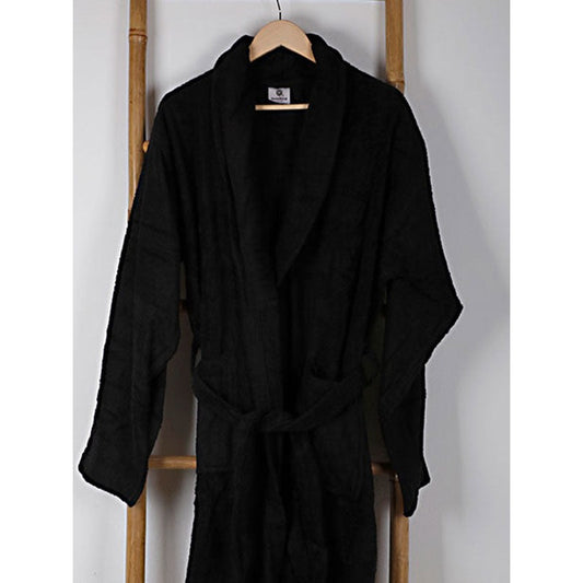 Μπουρνούζι Sato Black Large