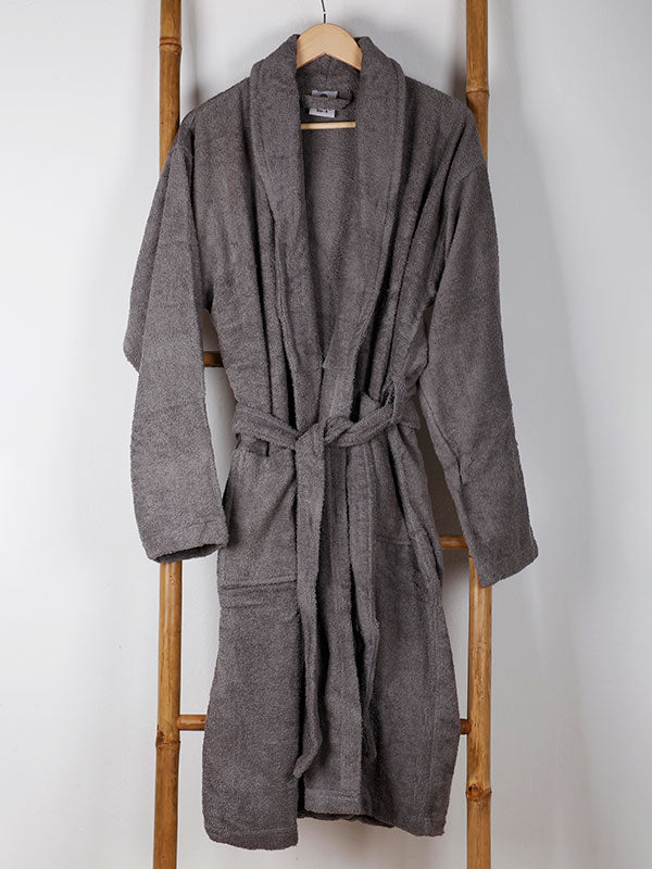 Μπουρνούζι Sato Grey XLarge