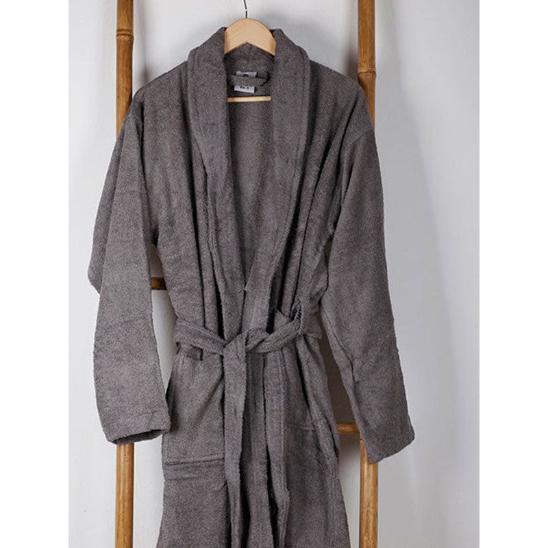 Μπουρνούζι Sato Grey Small