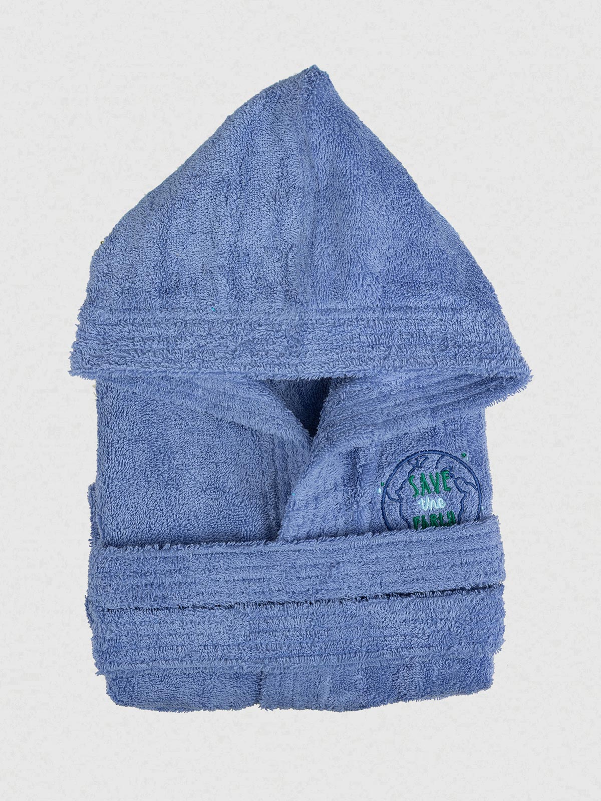 Μπουρνούζι Παιδικό Eco Blue Ηλικία 4-6