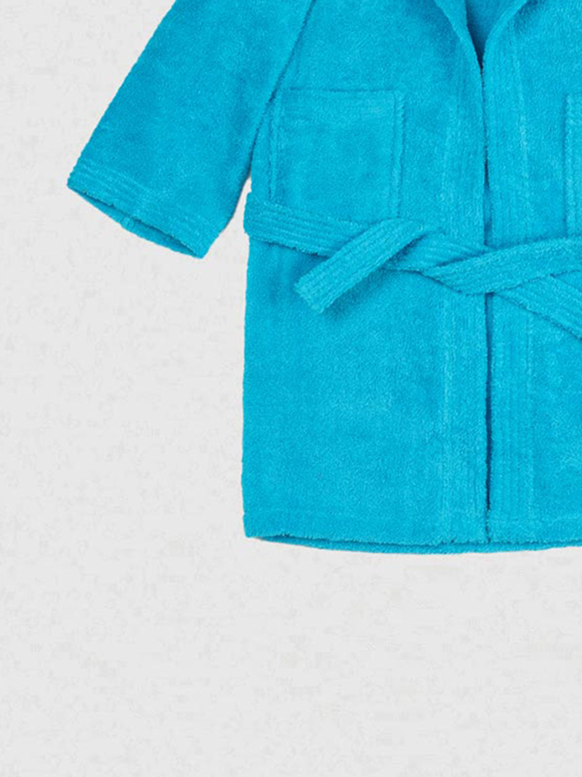 Μπουρνούζι Παιδικό Eco Turquoise Ηλικία 4-6