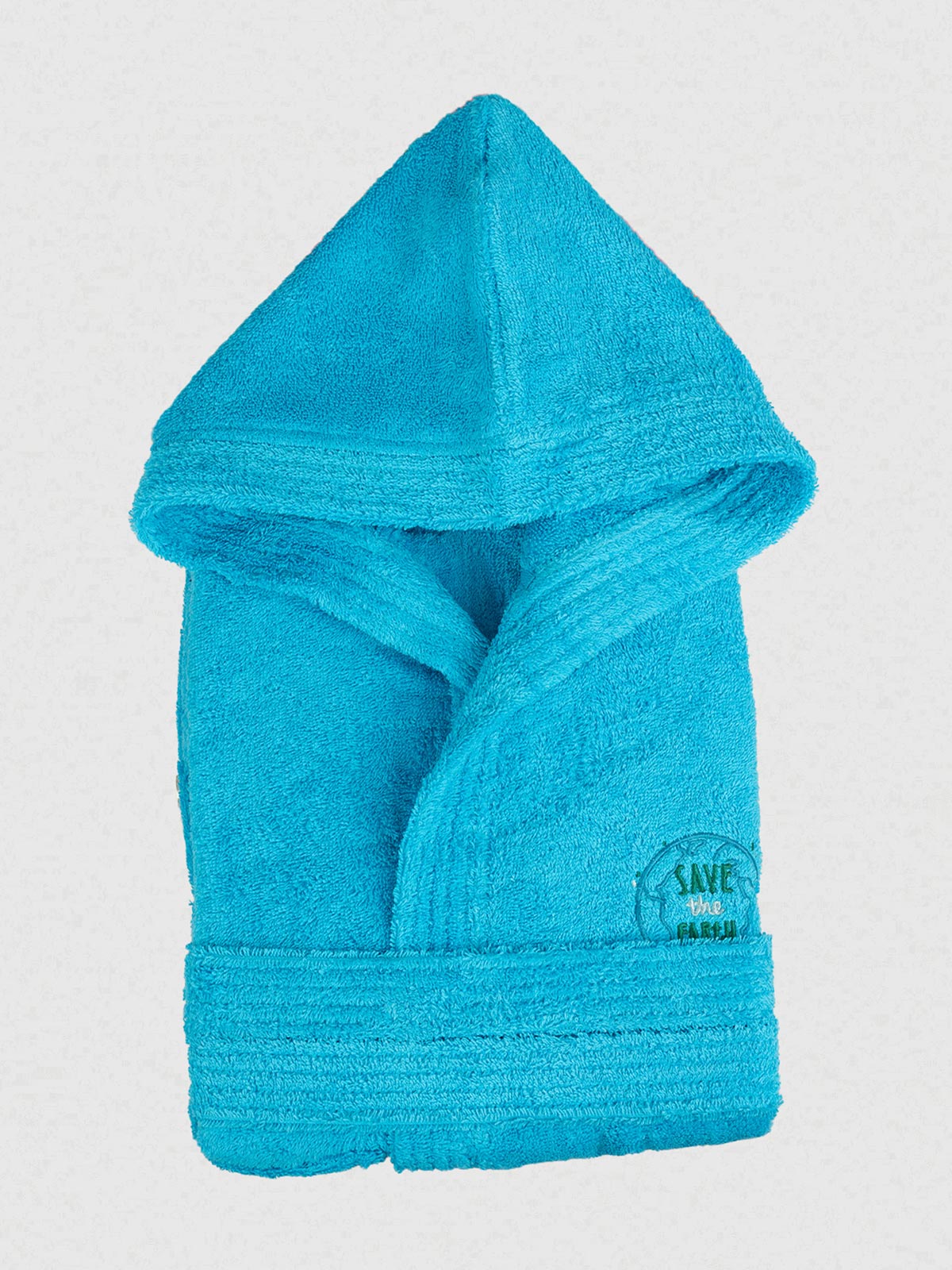 Μπουρνούζι Παιδικό Eco Turquoise Ηλικία 12-14