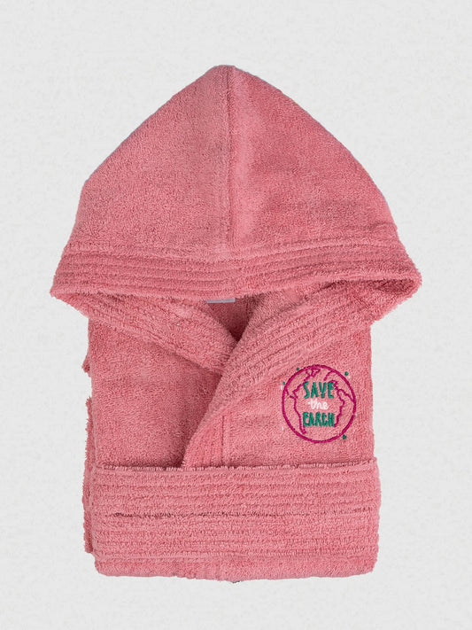Μπουρνούζι Παιδικό Eco Coral Ηλικία 8-10