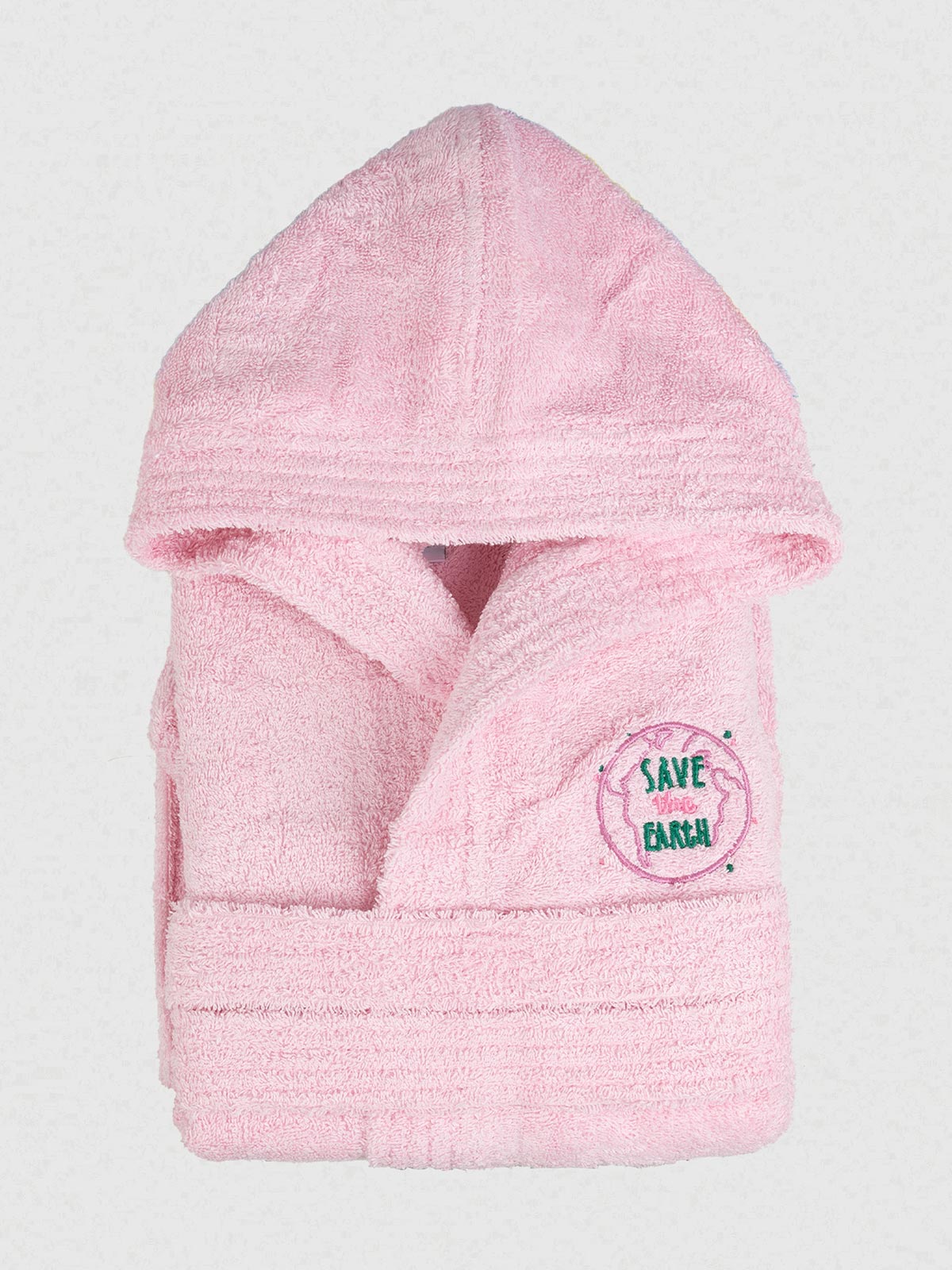 Μπουρνούζι Παιδικό Eco Pink Ηλικία 6-8