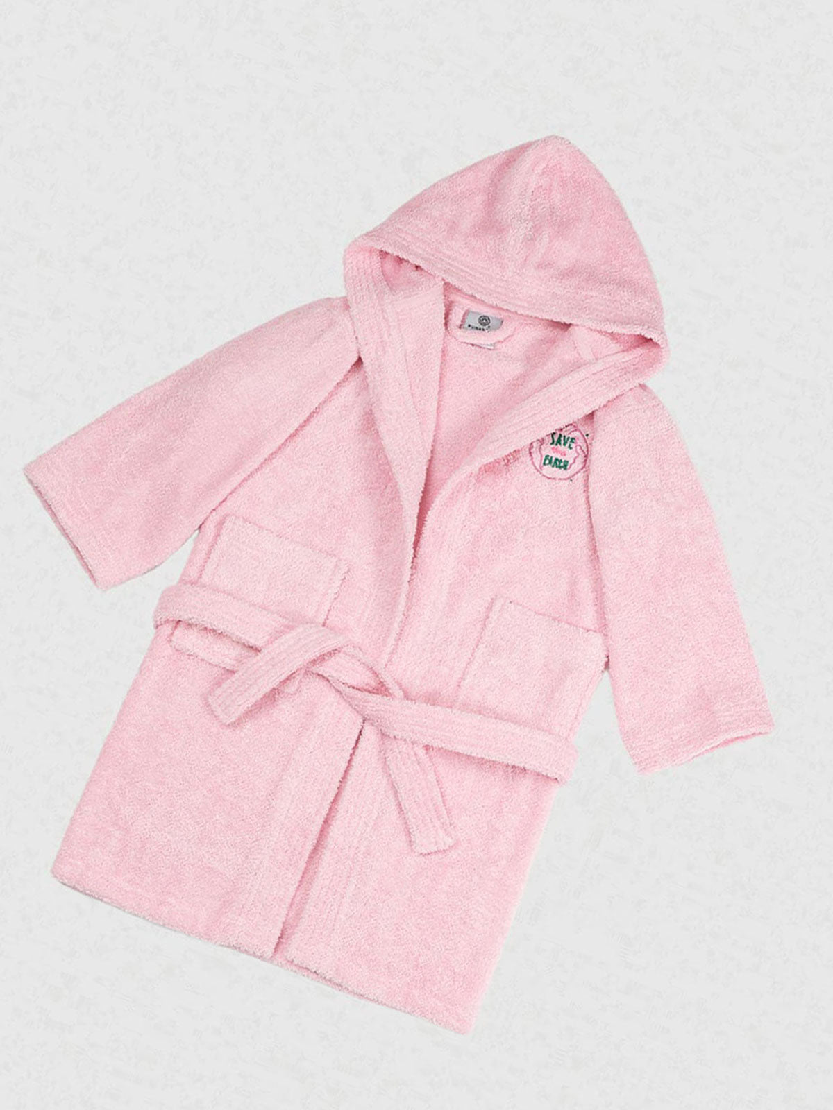 Μπουρνούζι Παιδικό Eco Pink Ηλικία 6-8