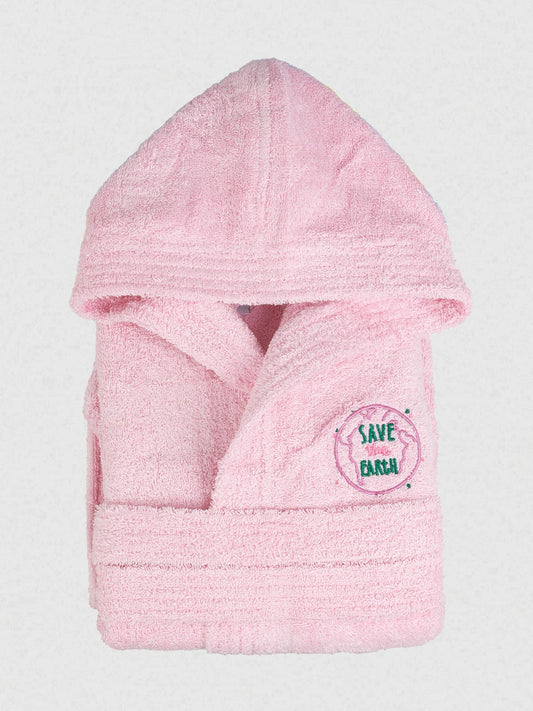 Μπουρνούζι Παιδικό Eco Pink Ηλικία 12-14