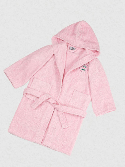 Μπουρνούζι Παιδικό Eco Pink Ηλικία 12-14