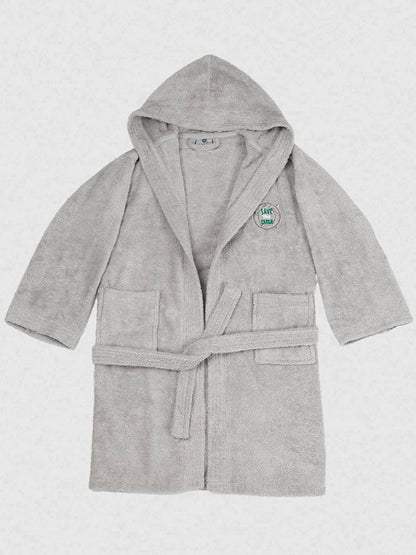 Μπουρνούζι Παιδικό Eco Grey Ηλικία 6-8