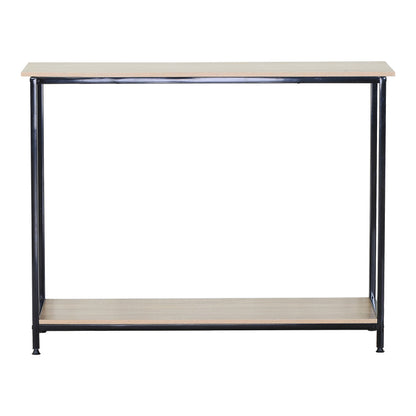 Κονσόλα Shima Oak-Μαύρο Μέταλλο 106x35x81