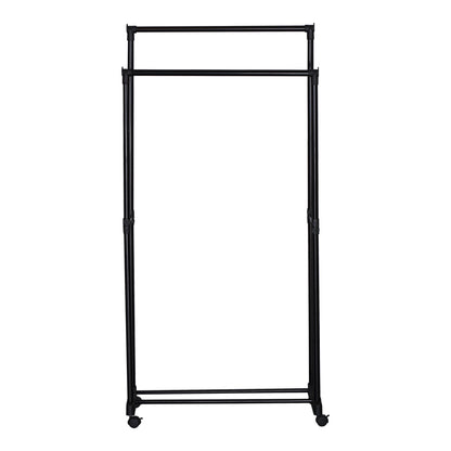 Κρεμάστρα Δαπέδου Ganco Μαύρο Μέταλλο 74.5x39x157